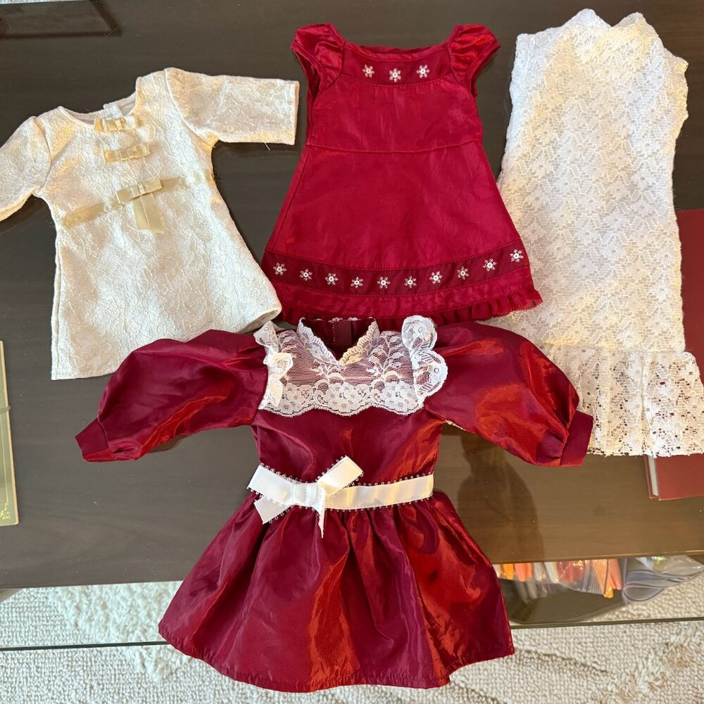 American Girl Doll Clothing Lot of Dresses